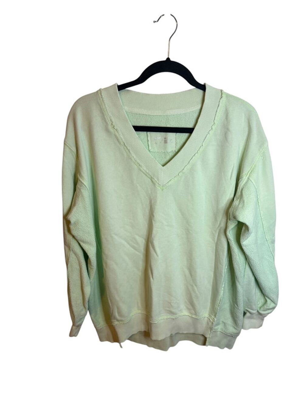Aerie Lime Green Moment In The Sun Sweatshirt